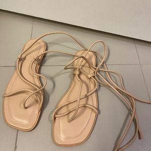 BRAND NEW aldo strappy lace up sandals